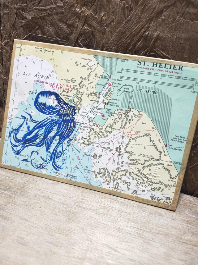 Octopus map (A5)