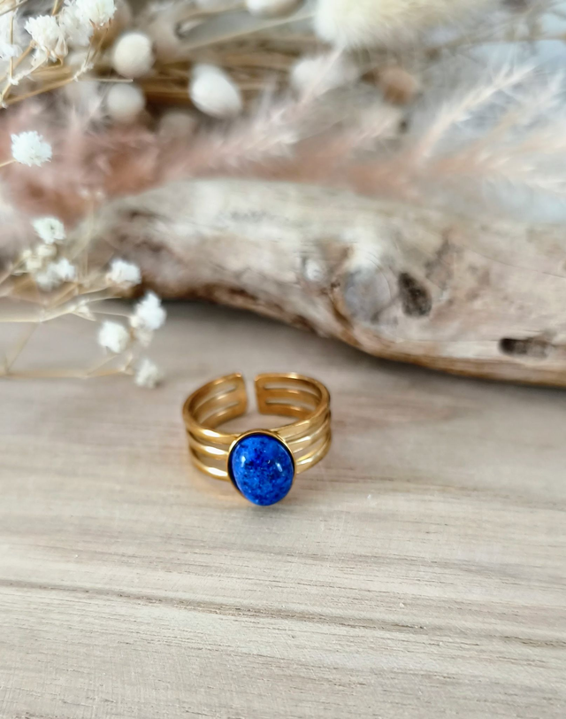 Bague Azur Lapis lazuli