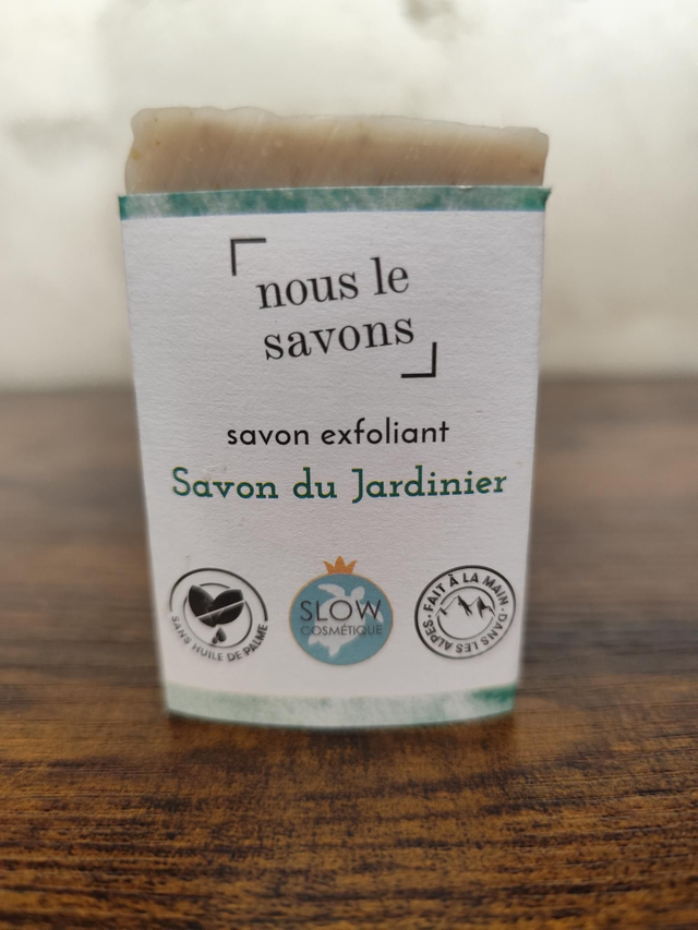 Savon exfoliant bio "Savon du Jardinier" 100g