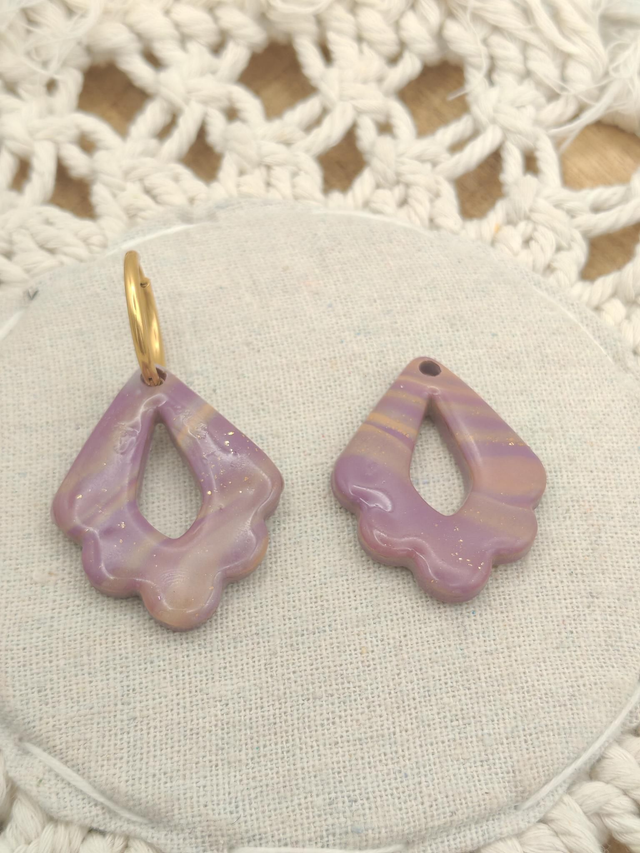 Sofia marbré violet