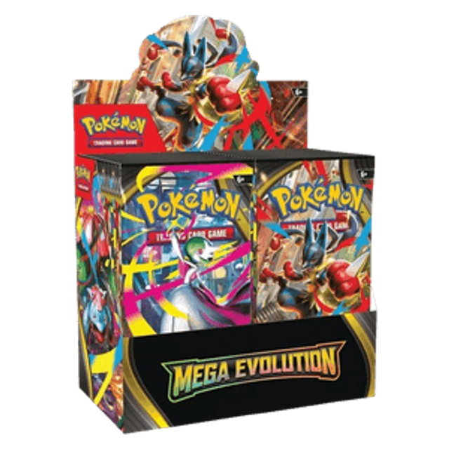 Pokemon - Mega Evolution Booster Box - Booster Display - English