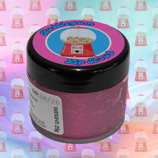 Bubblegum Flavour Lip Scrub (25g)