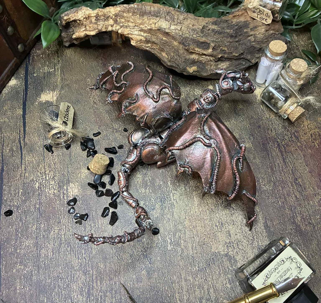 Dragon Steampunk Articulé