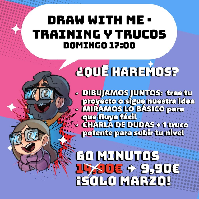 DOMINGO 08.03.2026 / 17:00 - Sesión de 60 min