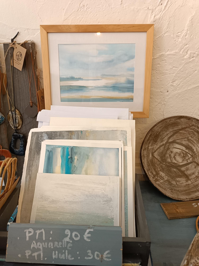 Petite aquarelle à choisir en atelier 