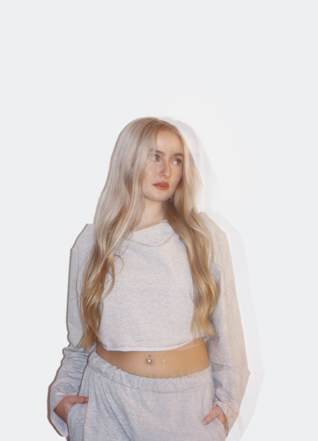 Bluza asymetryczna jasnoszara