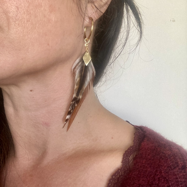 Boucle d’oreille Gipsy Sauvage