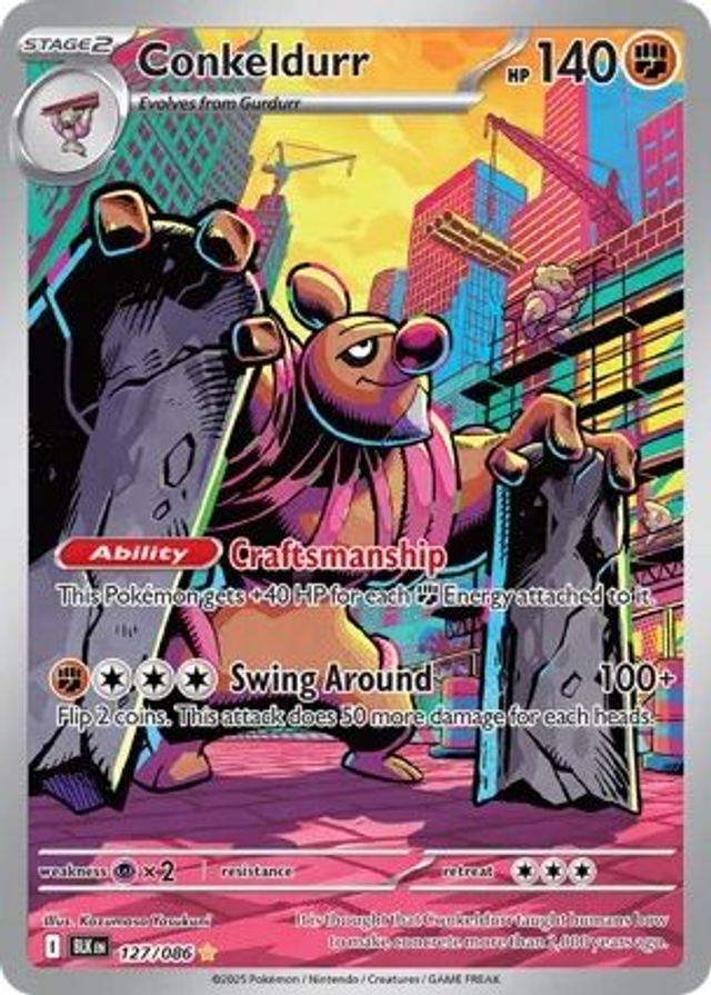 Conkeldurr - 127/086 (Illustration Rare)