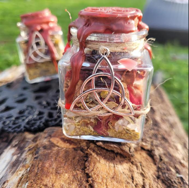 Spell jar Amour &amp; Bien-être - 50ml (à l&#039;unité)