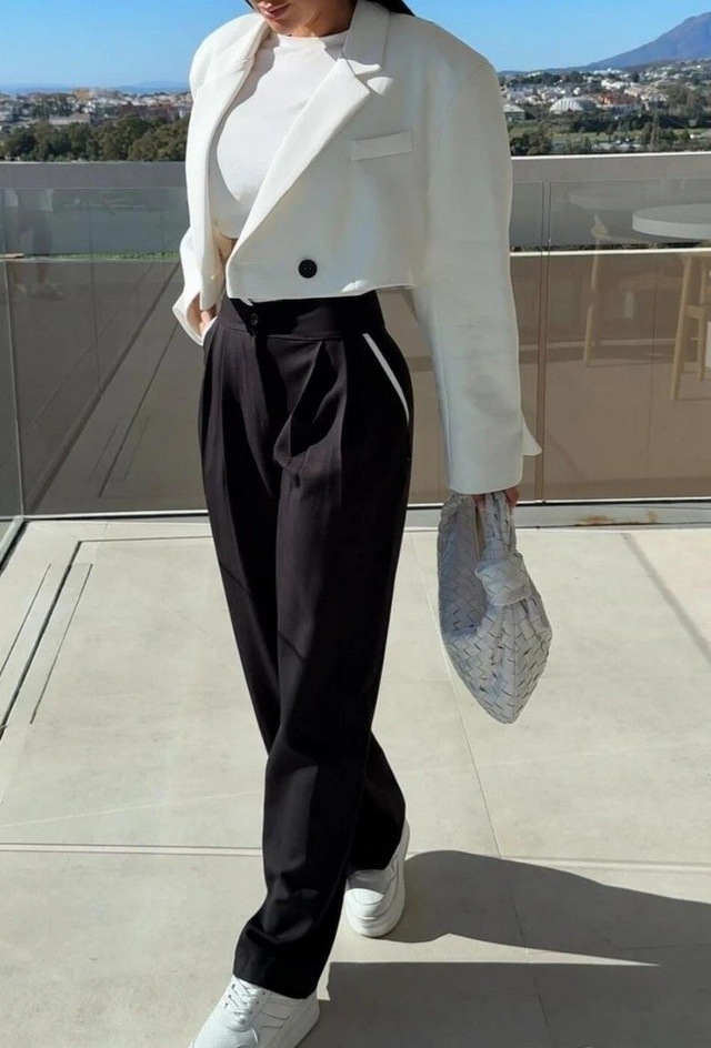 Pantalon classique noir