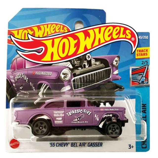 55 chevy bel air gasser hot wheels