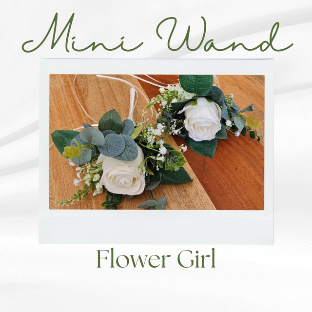 Mini Flower Girl Wand