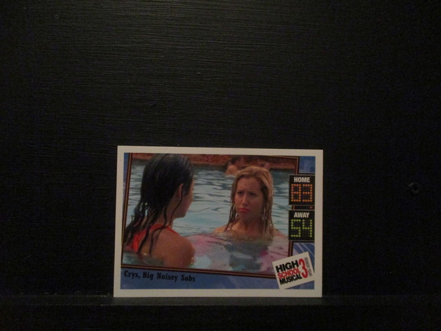 Crys, Big Noisey Sobs - Action Card High School Musical 3 Senior Year Original Trading Card