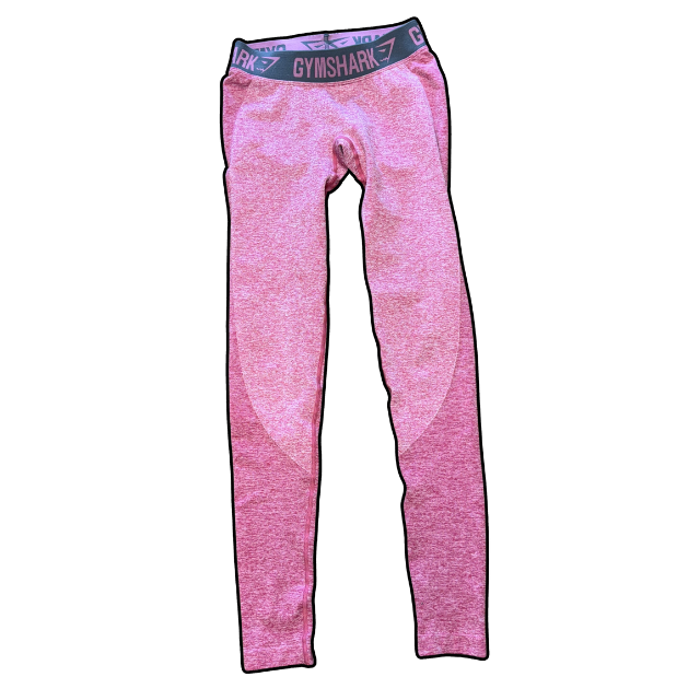 Gym Shark Leggings Pink - XS