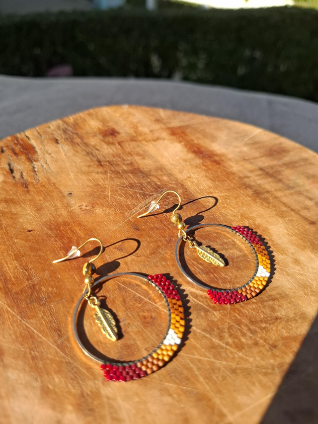 Boucles d'oreilles "Sirocco"