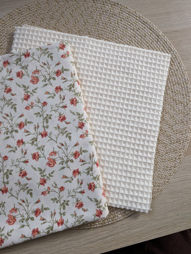 Essuies tout lavables roses