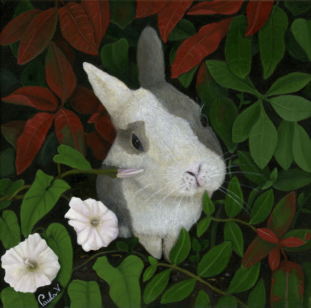 Peinture sur toile "CURIOUS"