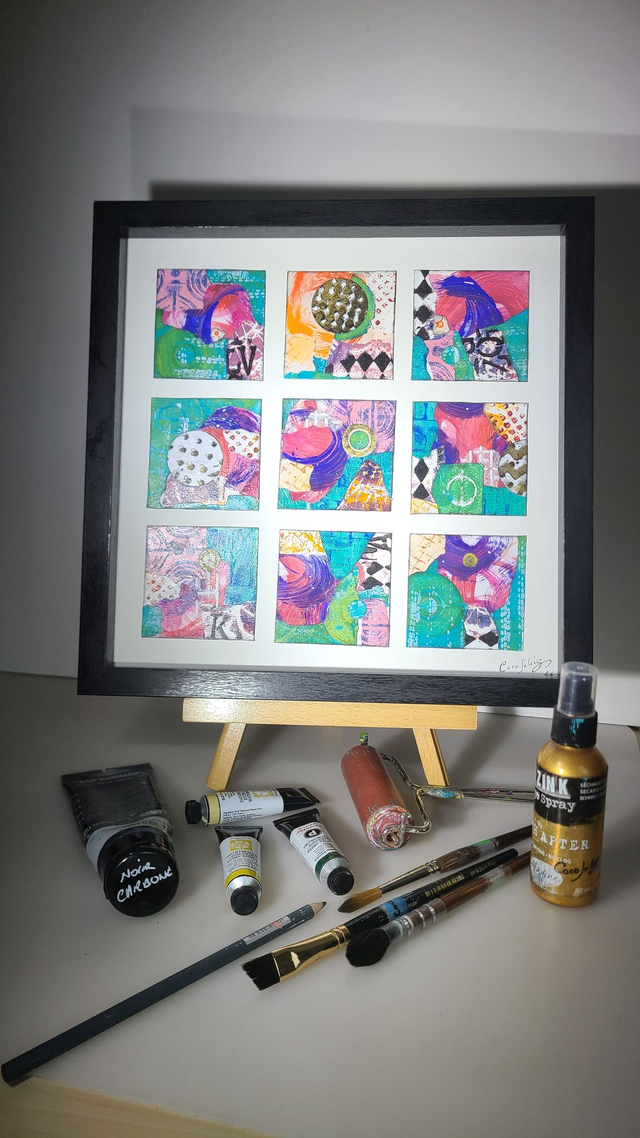 Tableau petits carrés