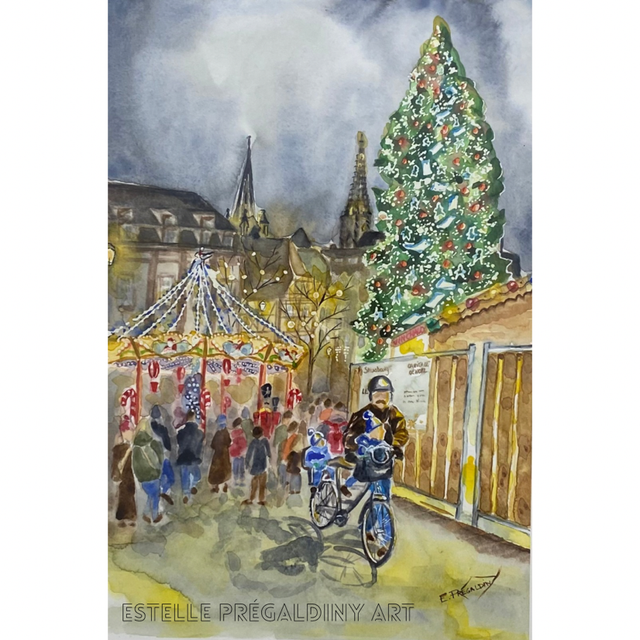 « Mon Grand Sapin » Place Kléber, Strasbourg