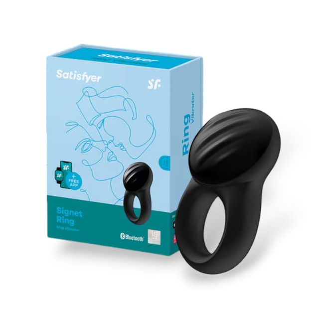 Satisfyer Anillo Vibrador con Bluetooth Signet Ring
