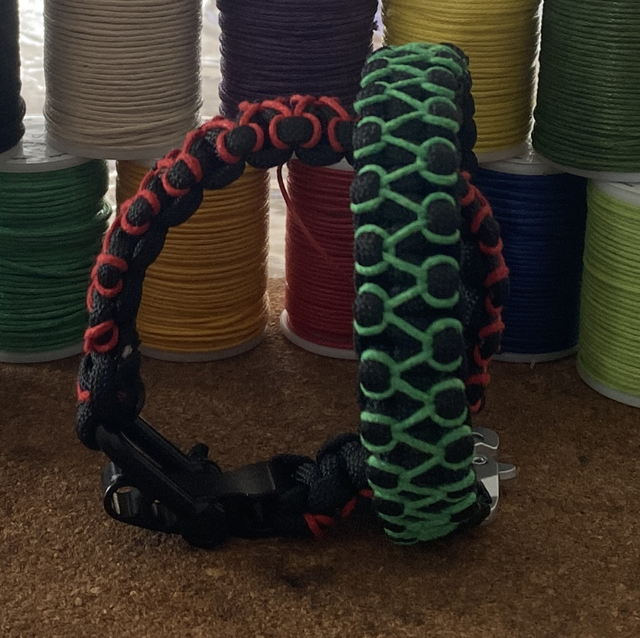 Bracelet kobra « écaille » fermoir boucle 