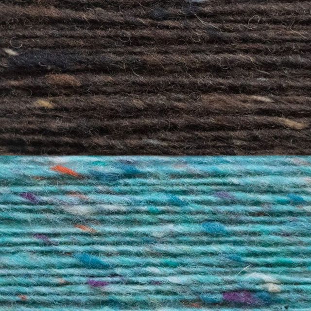 Soft Merino Wool Handmade Headband (Colour: Mint Chocolate Chip)