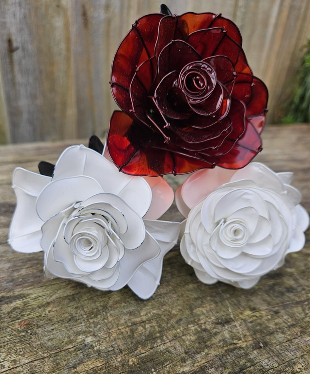 Resin roses 