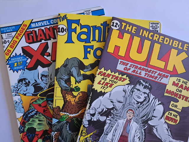 Quaderno Maxi rigo 1R - Marvel Comic Collection