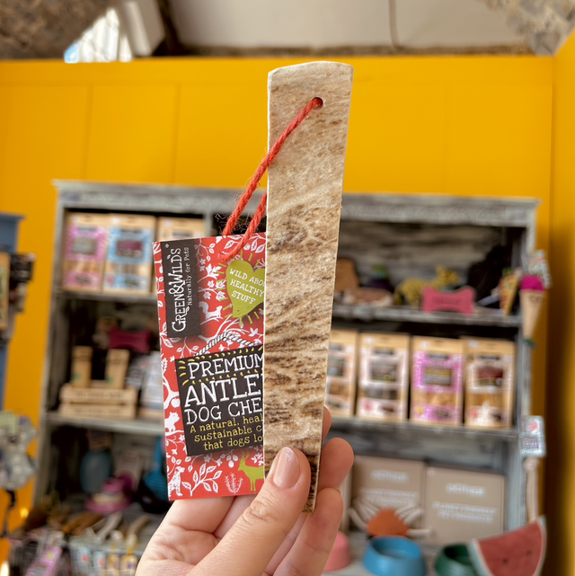 Green & Wild's Fallow Antler Chew - Small Up to 75g