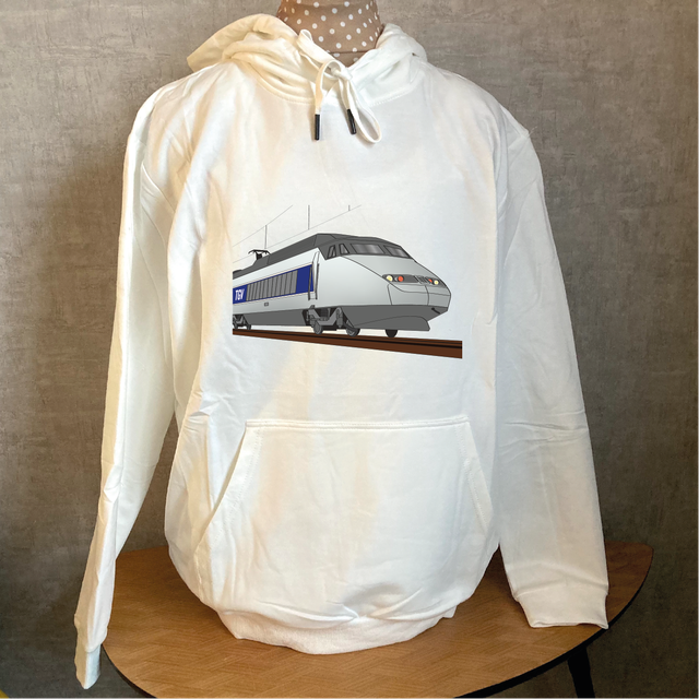 Sweat à capuche TGV Atlantique