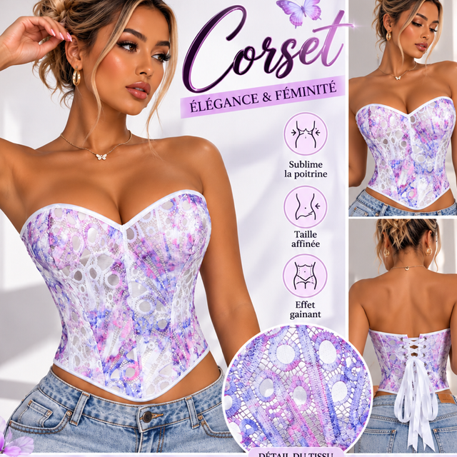 Corset "Purple Fantasy" 