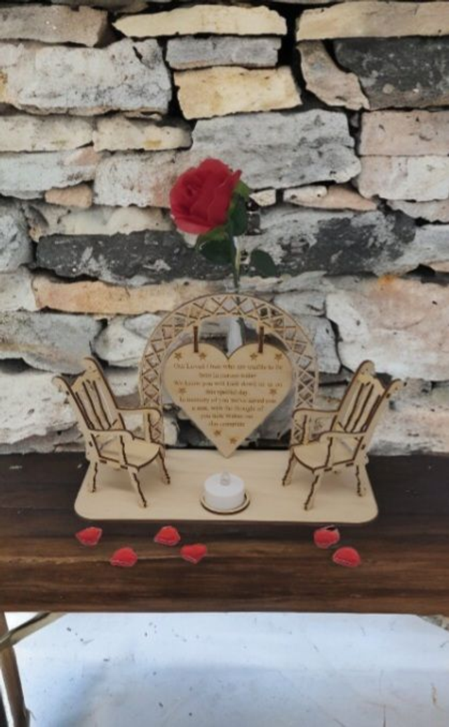 Wedding Memorial Seat
