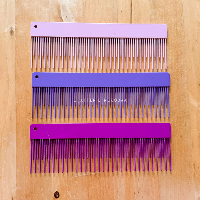 Peigne magique poils longs