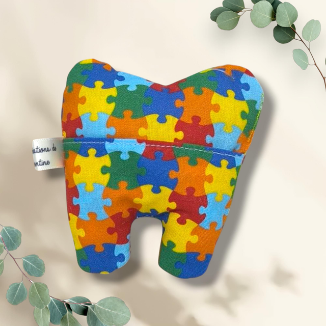 Pochette à dent puzzle 