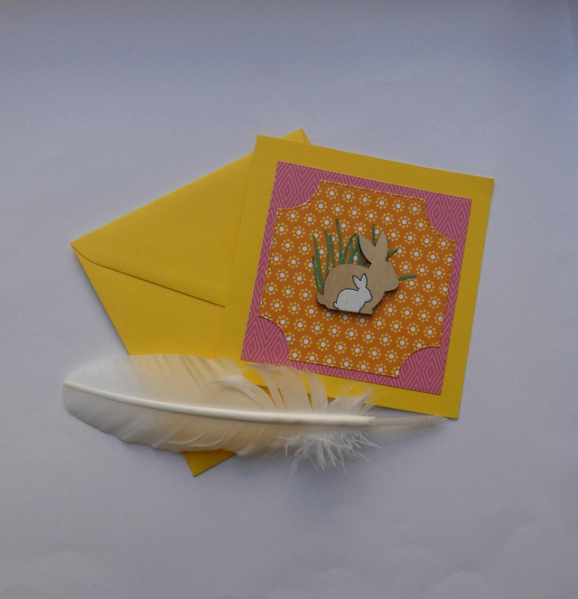 La carte artisanale aux lapins