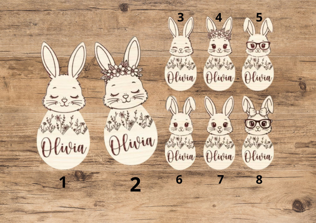 Lapin Pâques Prénom 