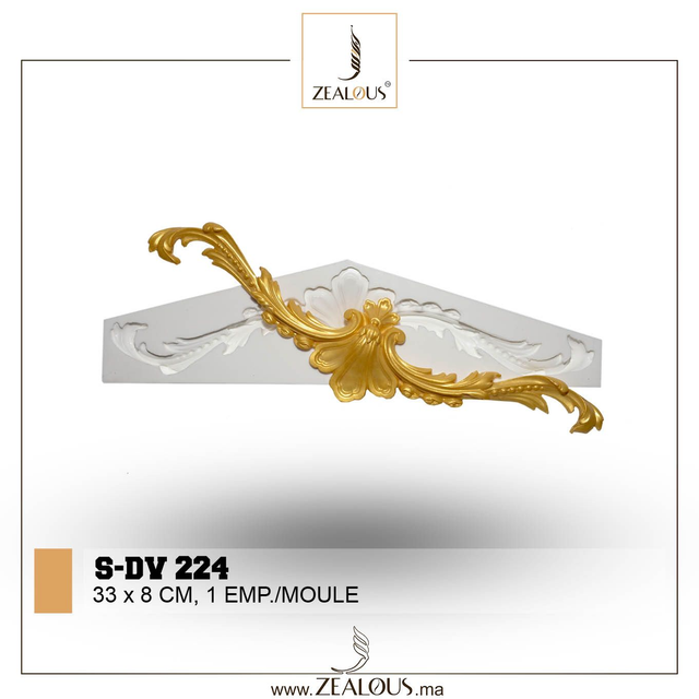 S-DV224 Cake Chocolate and Fondant Silicon Moulds