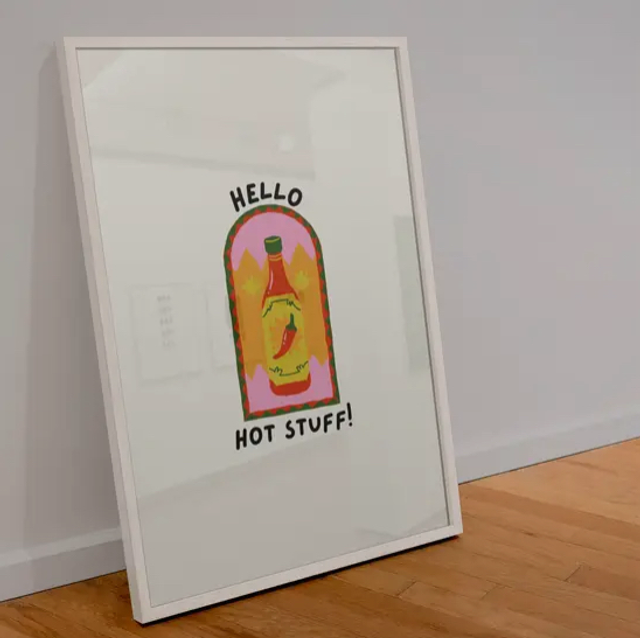 A4 Print Hot Stuff