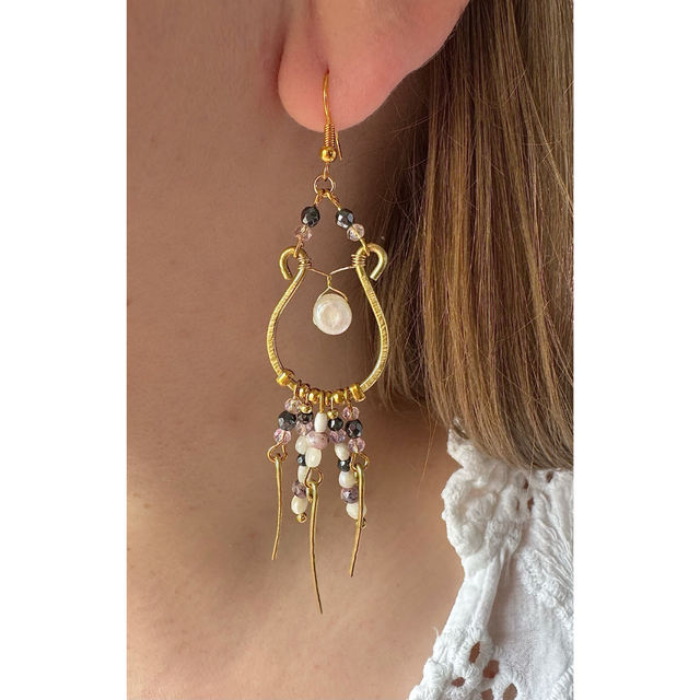 Boucles d'oreilles Lyra