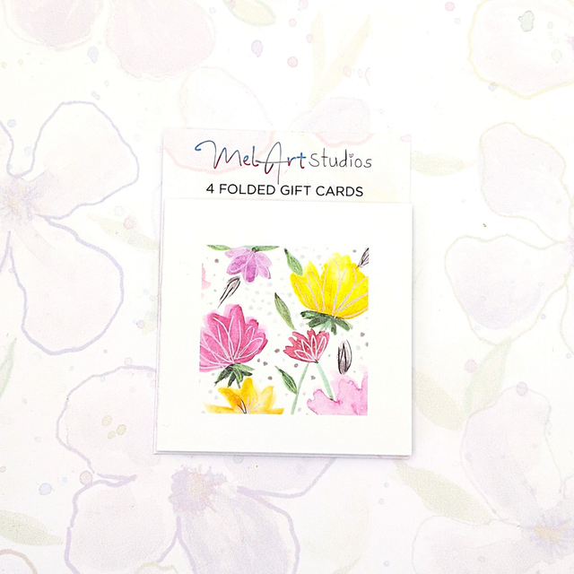 Folded Gift Cards - Pack of 4