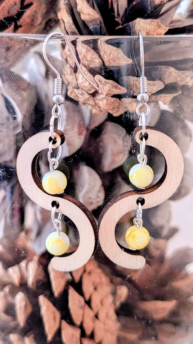 Boucles &quot;Cercle brisé&quot;