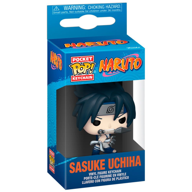 ⚡Pocket POP Keychain Naruto Sasuke Uchiha👁️‍🗨️