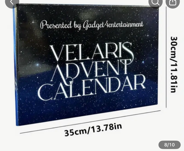  Velaris 12 day Advent Calender