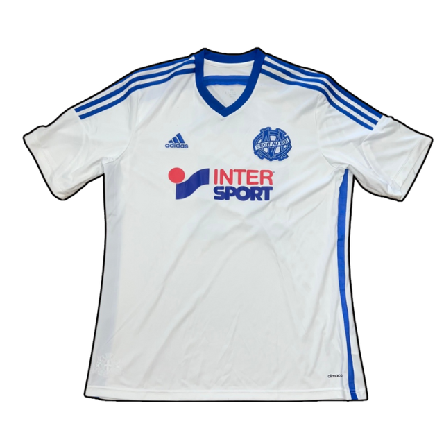 Olympique Marsielle 2014-15 Adidas Home Jersey - XL
