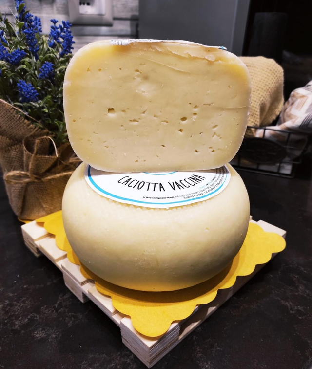 Caciotta vaccina (prezzo all'etto)