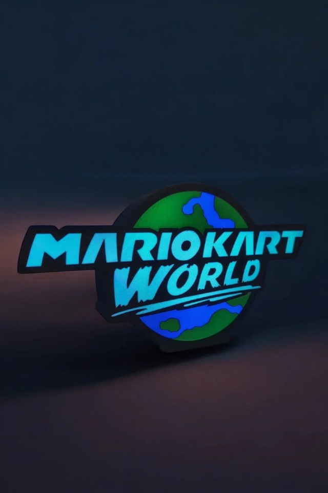 Lampe LED Mario Kart World – Pour les fans de vitesse et d’aventure