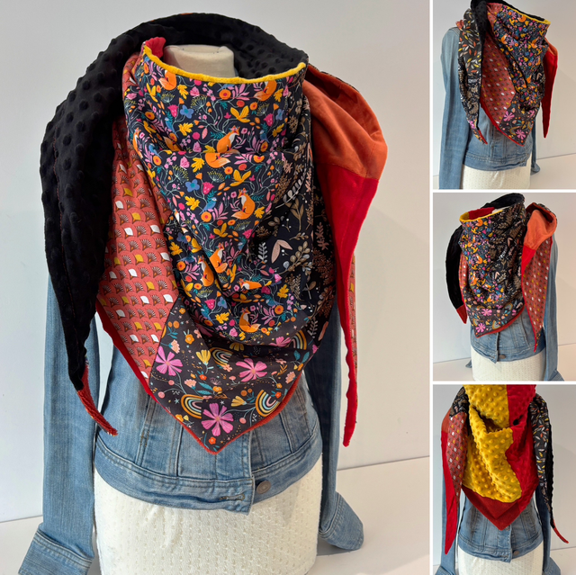 Maxi Chèche Double Patchwork 311