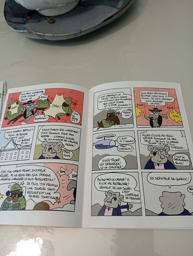 Phoque Maurice contre Tromp ! (Minicomix)