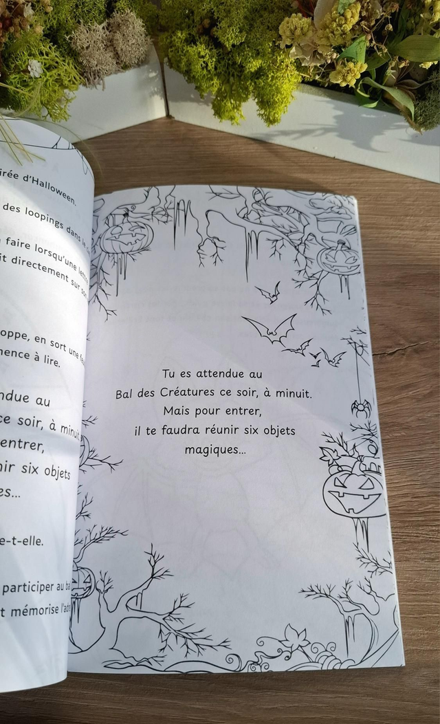 Zazi au bal des créatures : Mes histoires à colorier