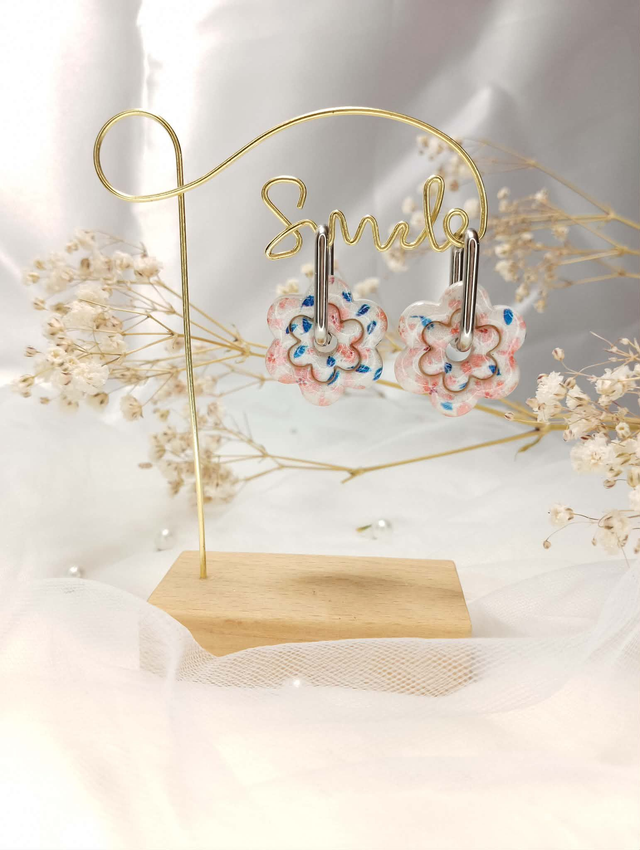 Boucle d'Oreille "Touche de Printemps"